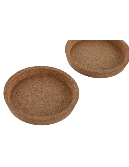 POSAVASOS SET 4 CORCHO 10X10X2 NATURAL