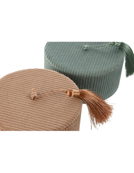 CAJA POLIESTER 13X13X6,5 PANA 2 SURT.