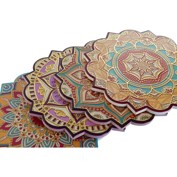 SALVAMANTEL DOLOMITE 20X20X1 MANDALA 4 SURT.