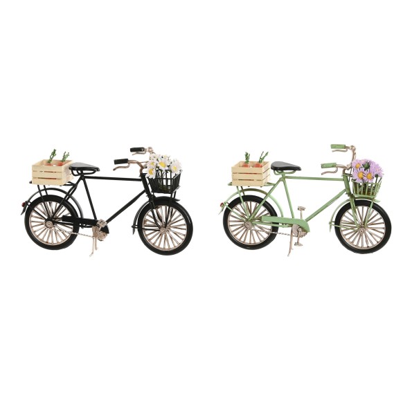 DECORACION METAL 24X9X13 BICI 2 SURT.