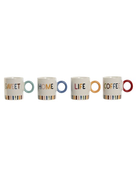 MUG PORCELANA NEW BONE 13X8,7X9,8 380ML, 4 SURT.