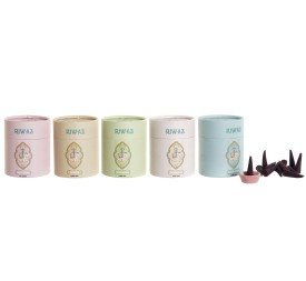 INCIENSO CONO SET 30 CARTON 8X8X10 CON SOPORTE 5 SURT