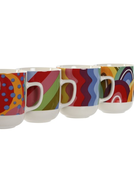 MUG PORCELANA 12X8,5X10 380ML, 4 SURT. MUG PORCELANA 12X8,5X10 380ML, 4 SURT.