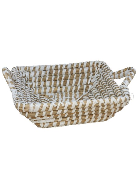 CESTA FILCO 22X22X8 BLANCO SEAGRASS