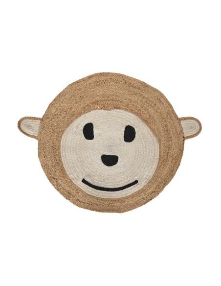 ALFOMBRA YUTE ALGODON 100X100X1 1000 GSM MONO