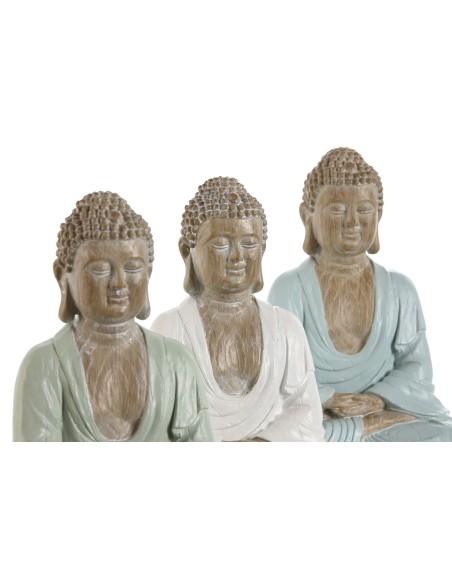 FIGURA RESINA 14X10,5X18,5 BUDA 3 SURT.