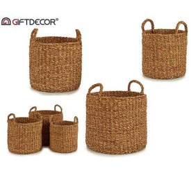 SET 3 CESTOS REDONDO ASAS