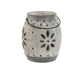 PORTAVELA CEMENTO 18X18X22 DESGASTADO GRIS