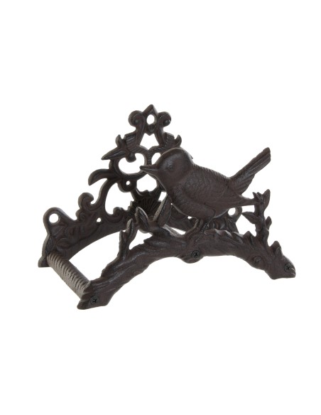 SUJETAMANGUERAS HIERRO COLADO 24X14X17 PAJARO