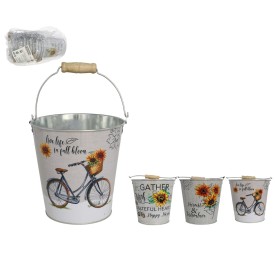 CUBO GIRASOLES 14X14CM 3STD