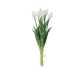 ATADO TULIPAN R/T X7 -45CM (BLANCO)