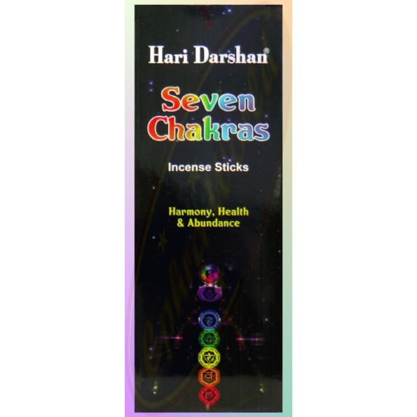 INCIENSO 7 CHAKRAS 20 VARITAS