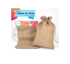 SACO DE CAÑAMO13X18CM
