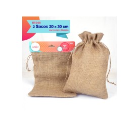 SACO DE CAÑAMO 20X30CM