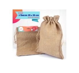 SACO DE CAÑAMO 25X35CM