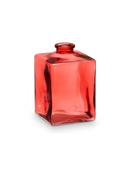 FRASCO CRISTAL CUADRADO TEJA