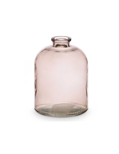 FRASCO CRISTAL REDONDO GRIS