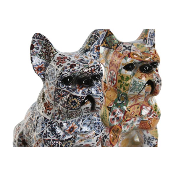 FIGURA RESINA 10X13X16 BULLDOG 2 SURT.