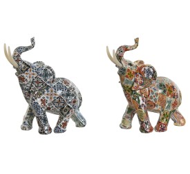 FIGURA RESINA 16X7X17 ELEFANTE 2 SURT.
