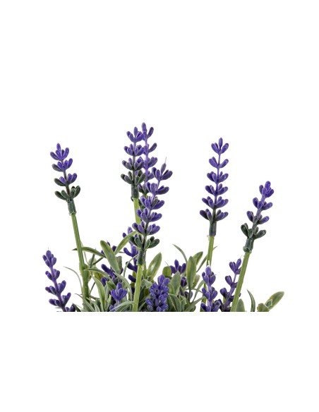 FLOR PE HIERRO 10X10X22 LAVANDA LILA