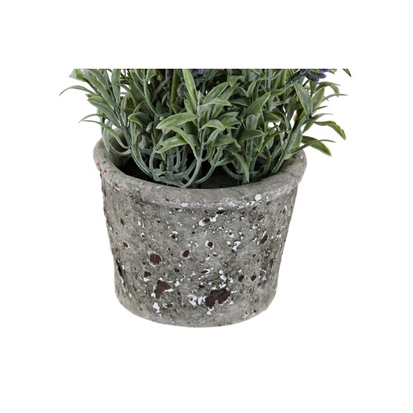 FLOR PE HIERRO 10X10X22 LAVANDA LILA