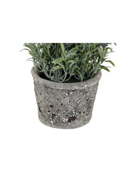 FLOR PE HIERRO 10X10X22 LAVANDA LILA