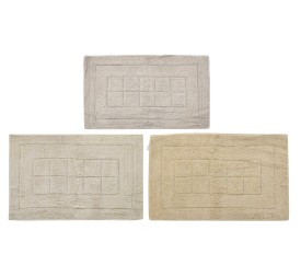 ALFOMBRA ALGODON 80X50X1 520 GR, BAÑO 3 SURT.