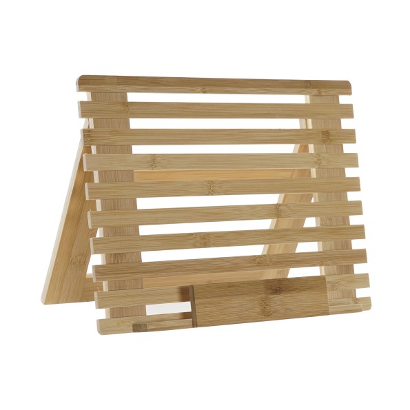 SOPORTE TABLET BAMBU 33X20X22 NATURAL