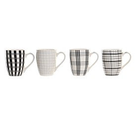 MUG PORCELANA NEW BONE 11,5X8,3X10,5 340ML 4 SURT.