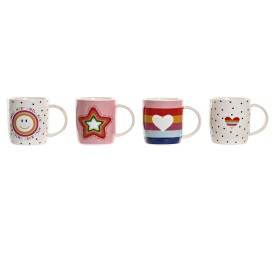 MUG PORCELANA NEW BONE 11,5X8,3X9,5 365ML 4 SURT.