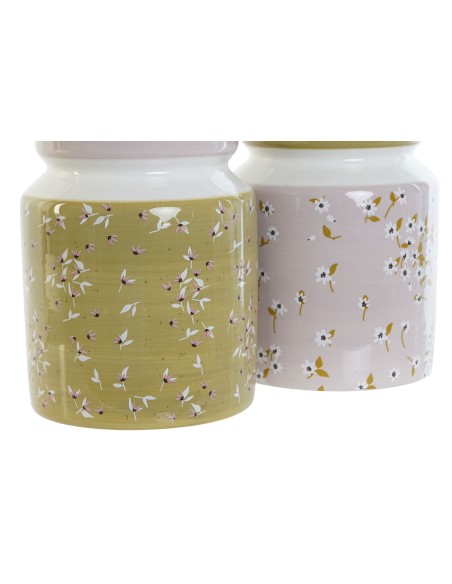 BOTE UTENSILIOS SET 5 DOLOMITE FLORES 12X12X25 1 L, 2 SUR