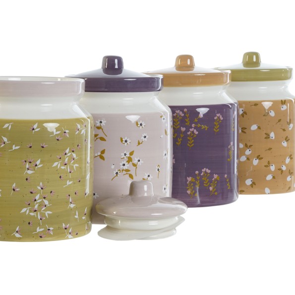 BOTE DOLOMITE FLORES  12X12X16 1L 4 SURT.