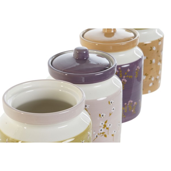 BOTE DOLOMITE FLORES  12X12X16 1L 4 SURT.