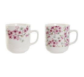 MUG PORCELANA 12X8,5X10 380ML, ALMENDRO 2 SURT.