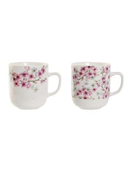MUG PORCELANA 12X8,5X10 380ML, ALMENDRO 2 SURT.