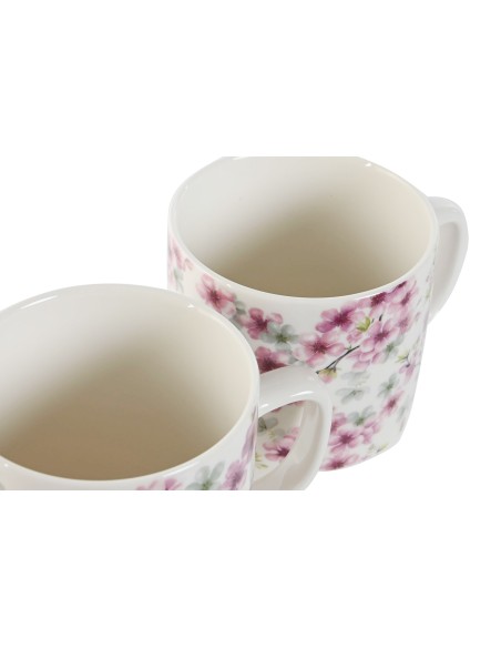 MUG PORCELANA 12X8,5X10 380ML, ALMENDRO 2 SURT.