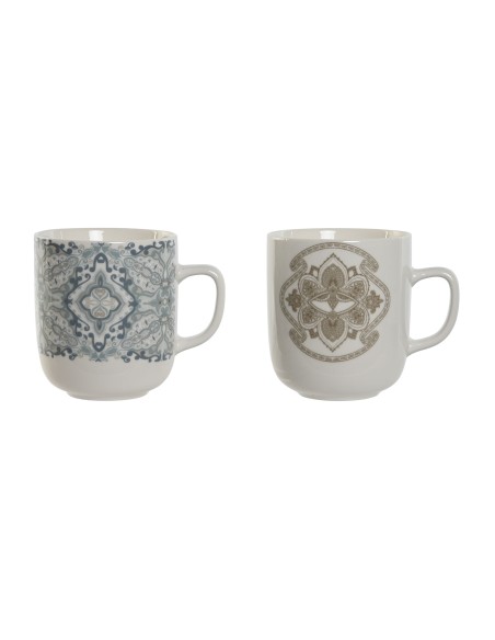 MUG PORCELANA 12X8,5X10 380ML, DELHI 2 SURT.