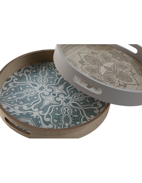 BANDEJA MDF 35X35X5 DELHI 2 SURT.