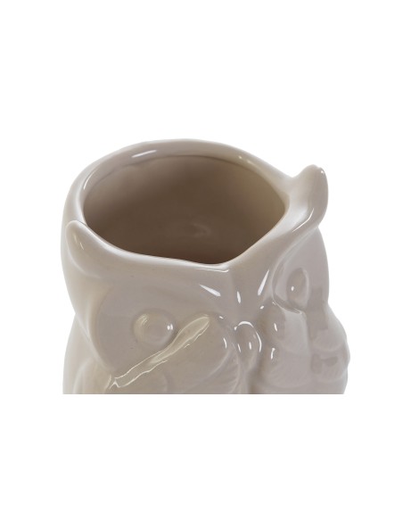 JARRON PORCELANA 9X8,5X12,2 BUHO 3 SURT.