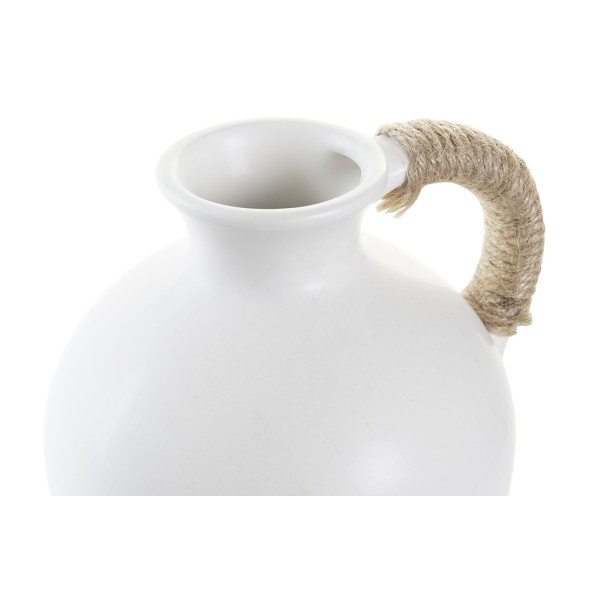 JARRON CERAMICA 16,5X15X22 BLANCO