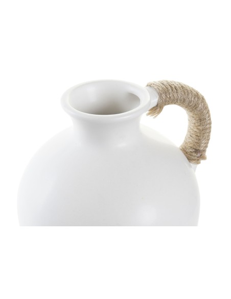JARRON CERAMICA 16,5X15X22 BLANCO
