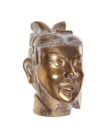 FIGURA RESINA 22X22X31 CABEZA GUERRERO ENVEJECIDO