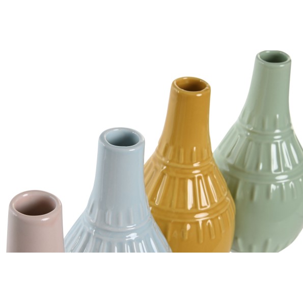 JARRON PORCELANA 10,5X10,5X20,5 4 SURT.