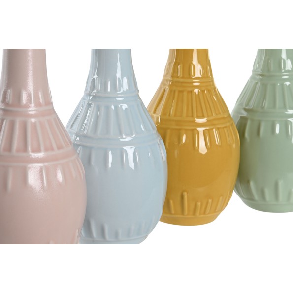 JARRON PORCELANA 10,5X10,5X20,5 4 SURT.