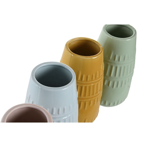 JARRON PORCELANA 11X11X20 4 SURT.