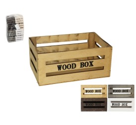 CAJA MADERA BUMP 4COL SURT 20X13X9 CM