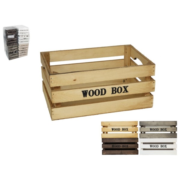 CAJA MADERA BUMP 4COL SURT 22X15X10 CM