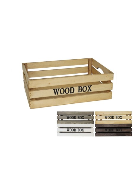 CAJA MADERA BUMP 4COL SURT 30X20X10 CM