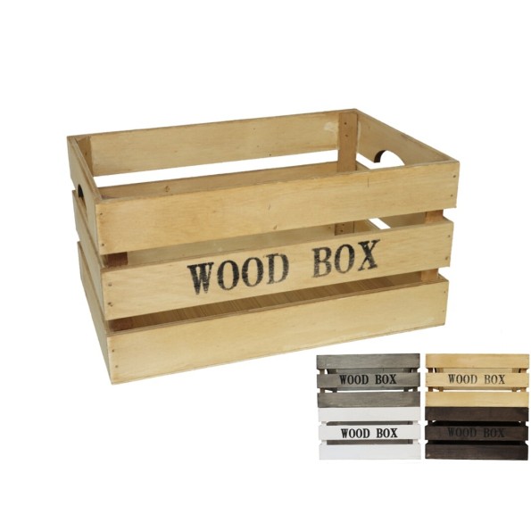 CAJA MADERA BUMP 4COL SURT 31X21X16 CM