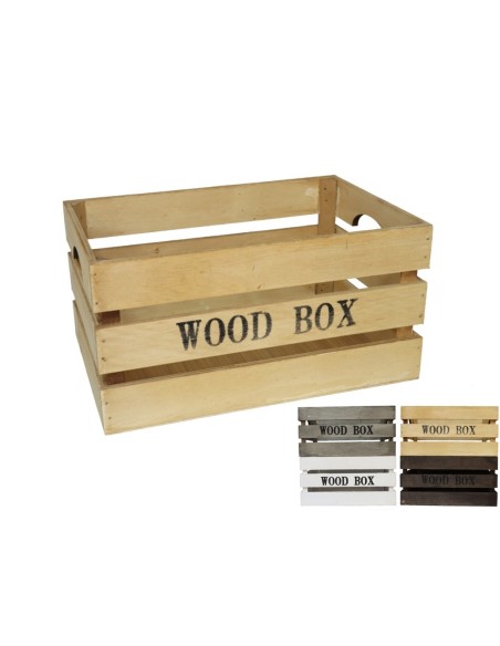 CAJA MADERA BUMP 4COL SURT 31X21X16 CM